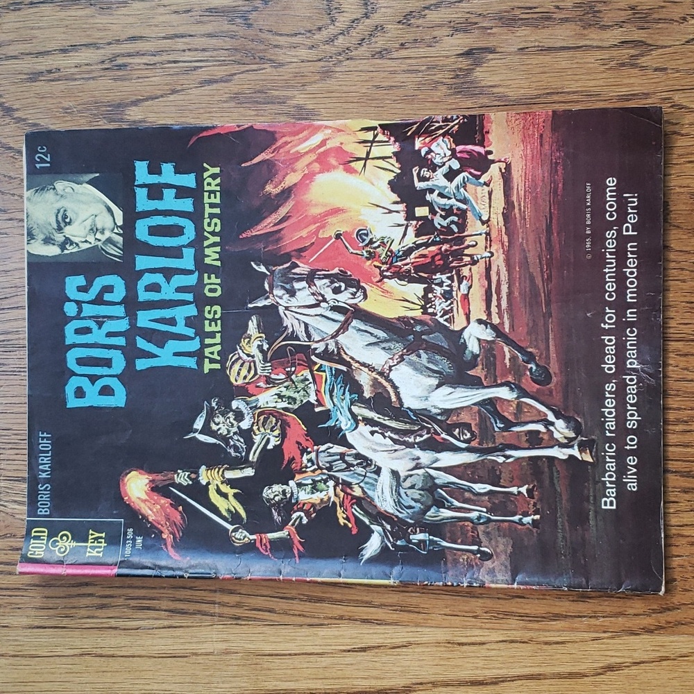 Vintage 60s Boris Karloff Tales Of Mystery No. 10 Gold Key Comics Comic Book